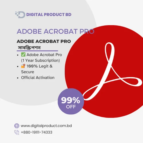 Adobe Acrobat Pro in Bangladesh – Digital Product BD