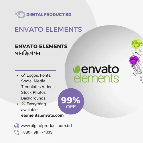 Envato Elements Subscription Bangladesh | Unlimited Assets
