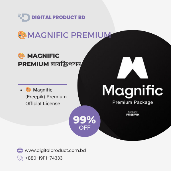 Magnific AI Subscription in Bangladesh | Digital Product BD