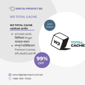 W3 Total Cache Premium WordPress Caching Plugin for website speed optimization and Core Web Vitals by Digital Product BD