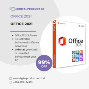 Genuine Microsoft Office 2021 Professional Plus Lifetime License Key - Buy at Digital Product BD