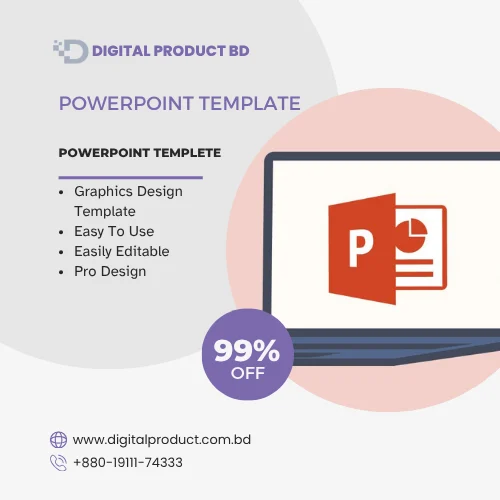 Premium PowerPoint Template for professional business presentations and pitch decks - Instant download at Digital Product BD