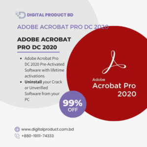 Buy Adobe Acrobat Pro DC 2020 Pre-Activated BD | Digital Product BD