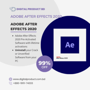 Buy Adobe After Effects 2020 Pre-Activated in BD | Digital Product BD