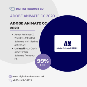 Buy Adobe Animate CC 2020 Pre-Activated in BD | Digital Product BD