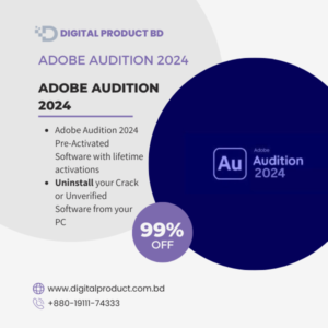 Buy Adobe Audition 2024 Pre-Activated | Digital Product BD
