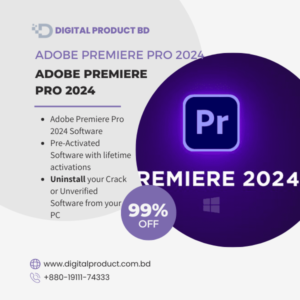 Buy Genuine Adobe Premiere Pro 2024 PC Software - Best Video Editing Tool at Digital Product BD