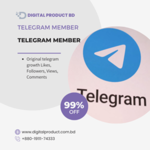 Telegram Members, Views & Reactions | Digital Product BD