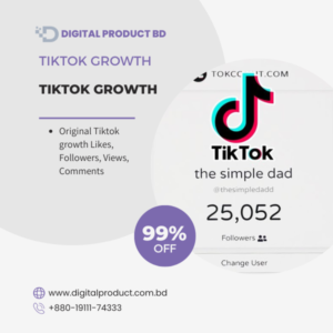 TikTok Followers, Likes & Views in Bangladesh | Digital Product BD