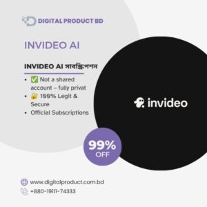 Buy Invideo AI Premium Subscription in BD | Digital Product BD