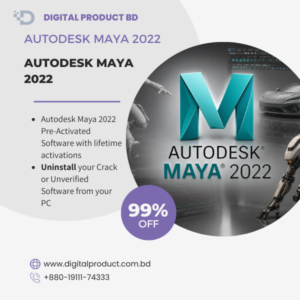 Autodesk Maya 2022 Pre-Activated Lifetime License - Digital Product BD