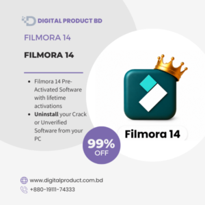 Filmora 14 Pre-Activated Lifetime License Download - Digital Product BD