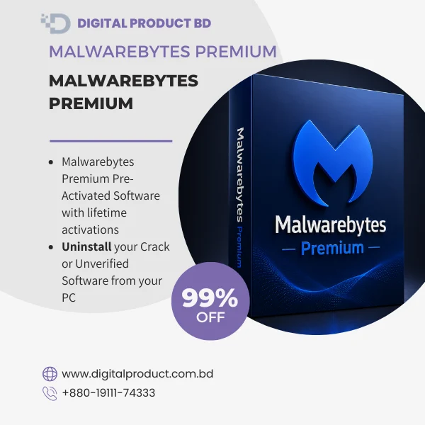 Malwarebytes Premium digital download and license from Digital Product BD