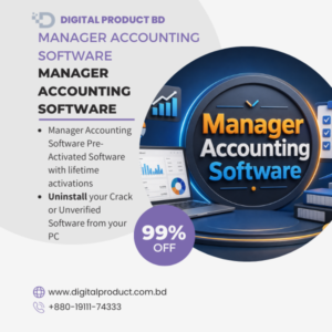 Manager Accounting Software Pre-Activated Full Version Download - Digital Product BD