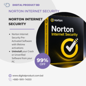 Norton Internet Security pre-activated software license from Digital Product BD