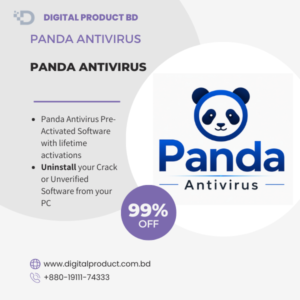 Pre-activated Panda Antivirus software license from Digital Product BD