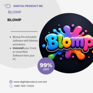 Blomp Pre-Activated Premium Account - Secure File Backup Software at Digital Product BD