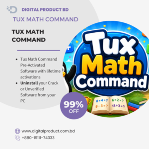 Tux Math Command pre-activated educational software for PC - instant digital download from Digital Product BD.