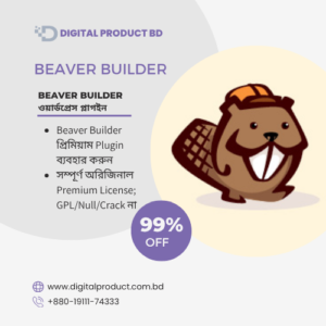 Beaver Builder WordPress Plugin front-end visual drag and drop page editor - Digital Product BD