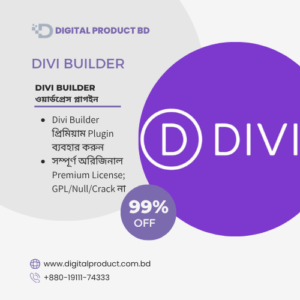 Divi Builder WordPress Plugin premium drag-and-drop visual page editor - Digital Product BD