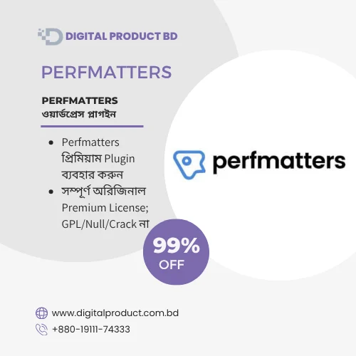 Buy Perfmatters Premium WordPress Speed Plugin - Digital Product BD