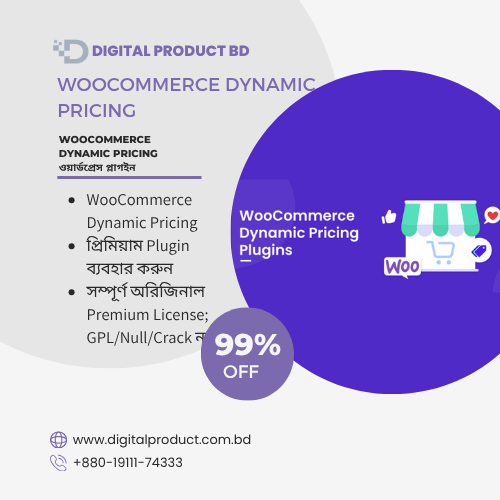 WooCommerce Dynamic Pricing Plugin - Bulk Discounts and Advanced Pricing Rules by Digital Product BD