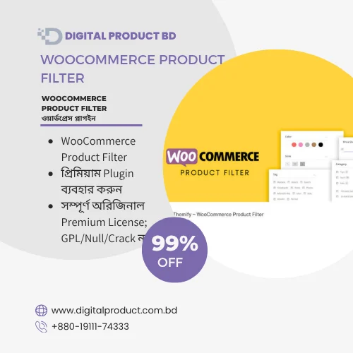 WooCommerce Product Filter Plugin - Advanced AJAX Search and Filtering Extension by Digital Product BD