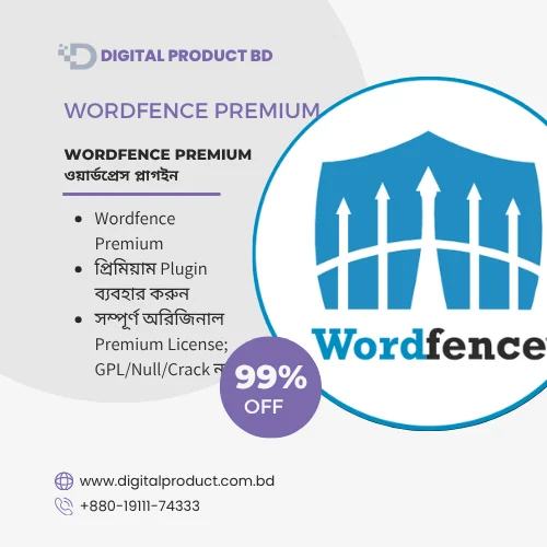 Wordfence Premium WordPress security and firewall plugin download from Digital Product BD